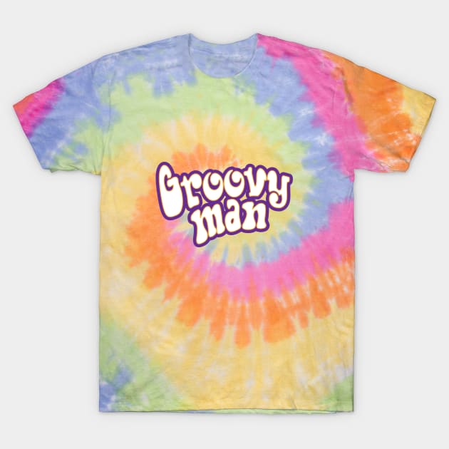 Groovy Tie Dye Design T-Shirt by Hotshots